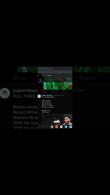 WHO WON THE TRADE?? BOSTON OR PORTLAND JRUE HOLIDAY A CELTIC!!! #explorepage #nba
