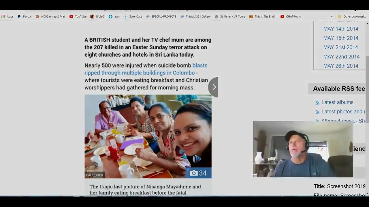 Sri Lanka Christian Attack,, SEE PAST the ILLUSION, and SEE the Invisible Enemy - Jonathan Kleck