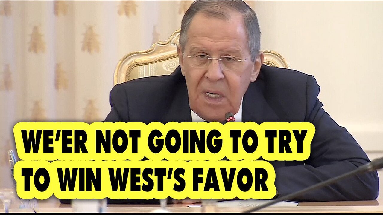 Russian FM Lavrov on Global Outlook: Russia can't rely on the West, history won't forgive us