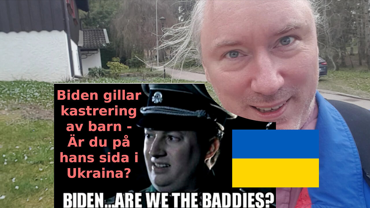 Stöd till Ukraina-kriget = Stöd till barnkastrerare. Bakhmut grytad. Biden-kompisars fattiga framtid