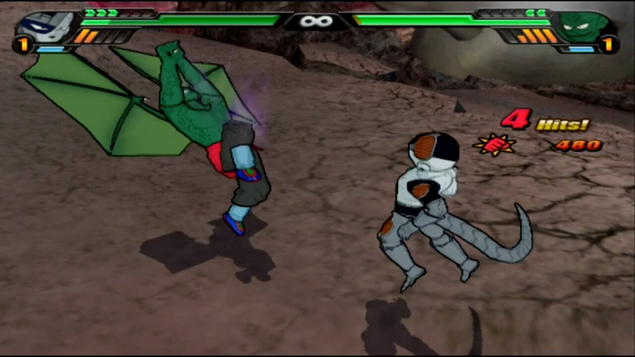 -Mecha Frieza- Vs. Tambourine {Budokai Tenkaichi 3}