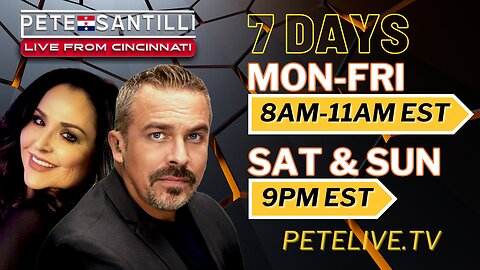 🚨THE PETE SANTILLI SHOW 24/7 FEED 🚨 LIVE SHOWS MON-FRI AT 8-11AM & 4-5PM