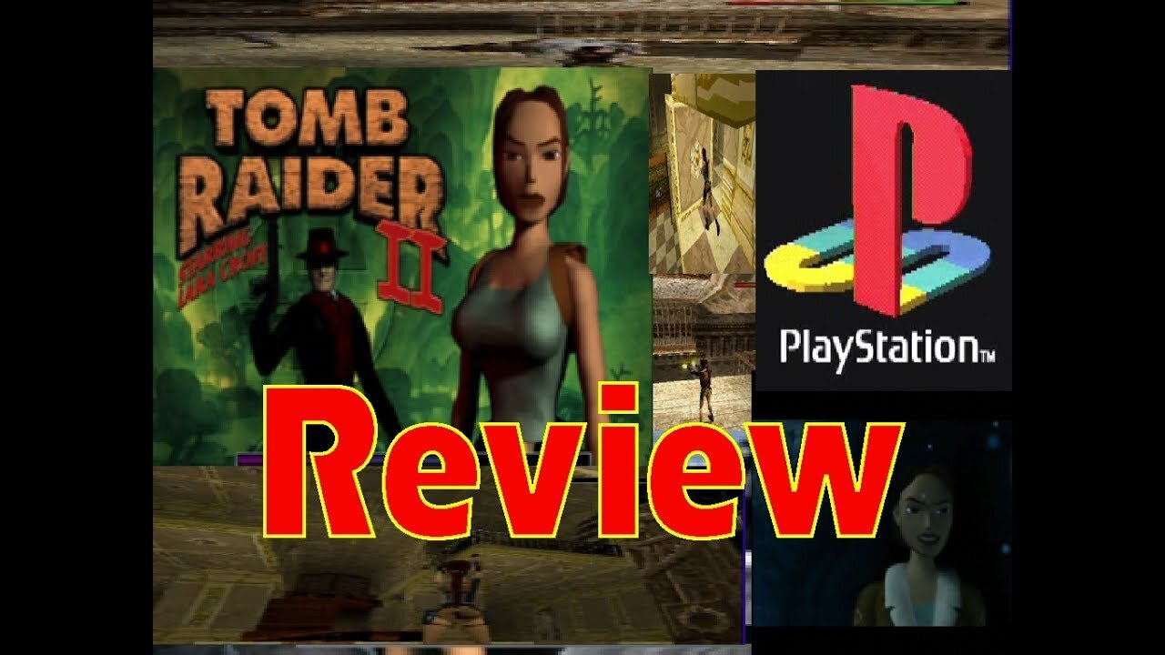 Tomb Raider (PS1) Game Review | Retro Gaming |