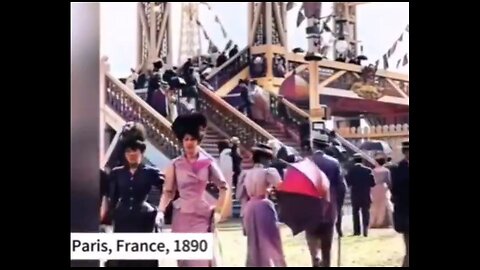 Colorized footage of what the world looked like over a century ago