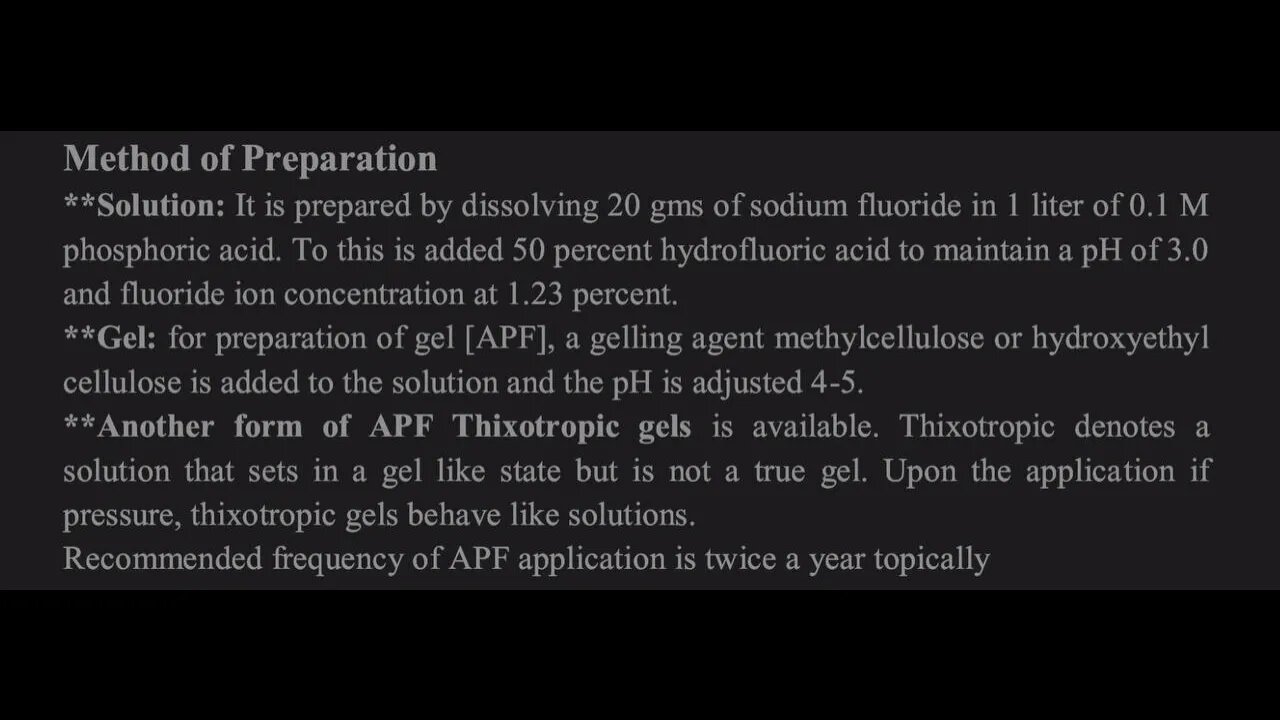 Preventive Dentistry L5 Part2 (Topical Fluoride Therapy)