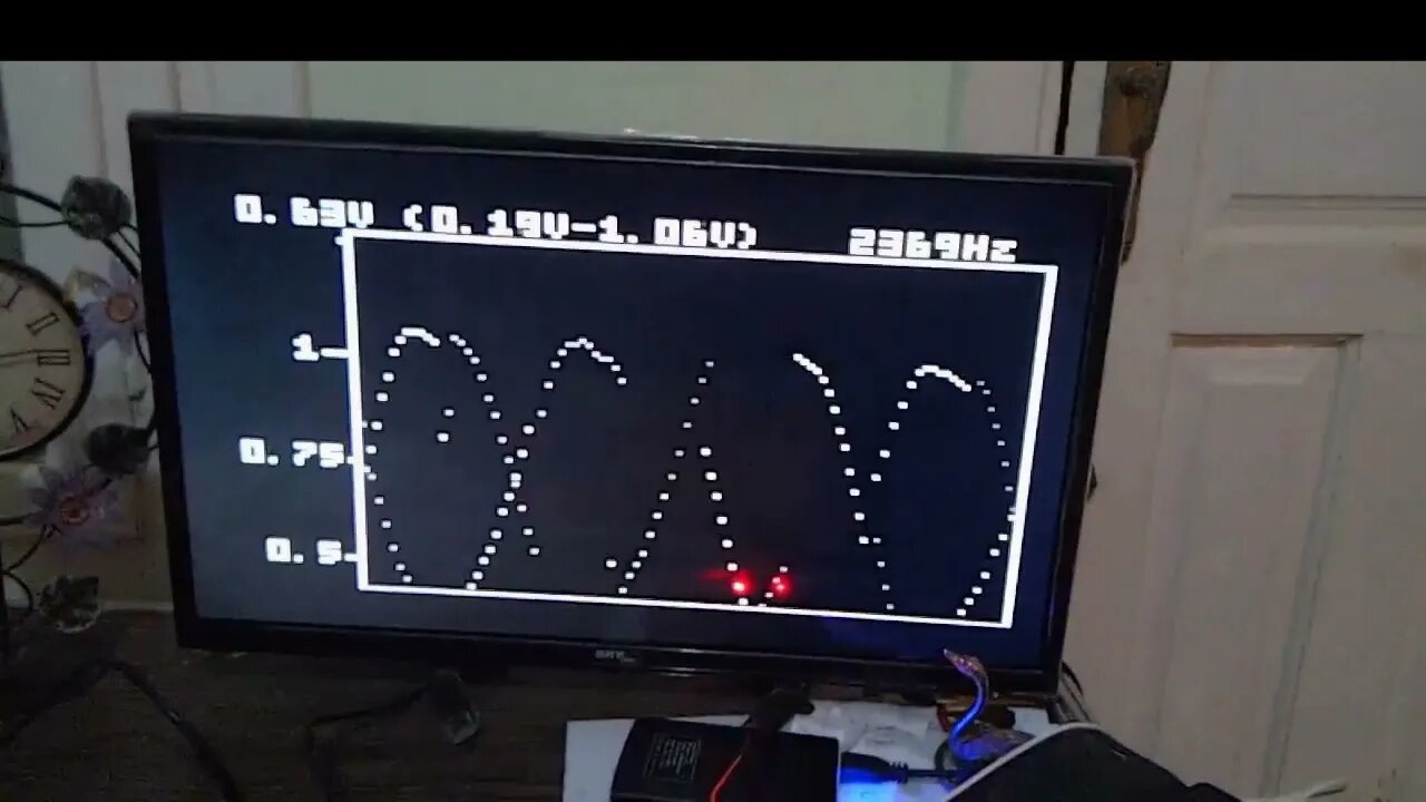 Arduino TV Oscilloscope Using Arduino TVOut Library - Simple Circuit