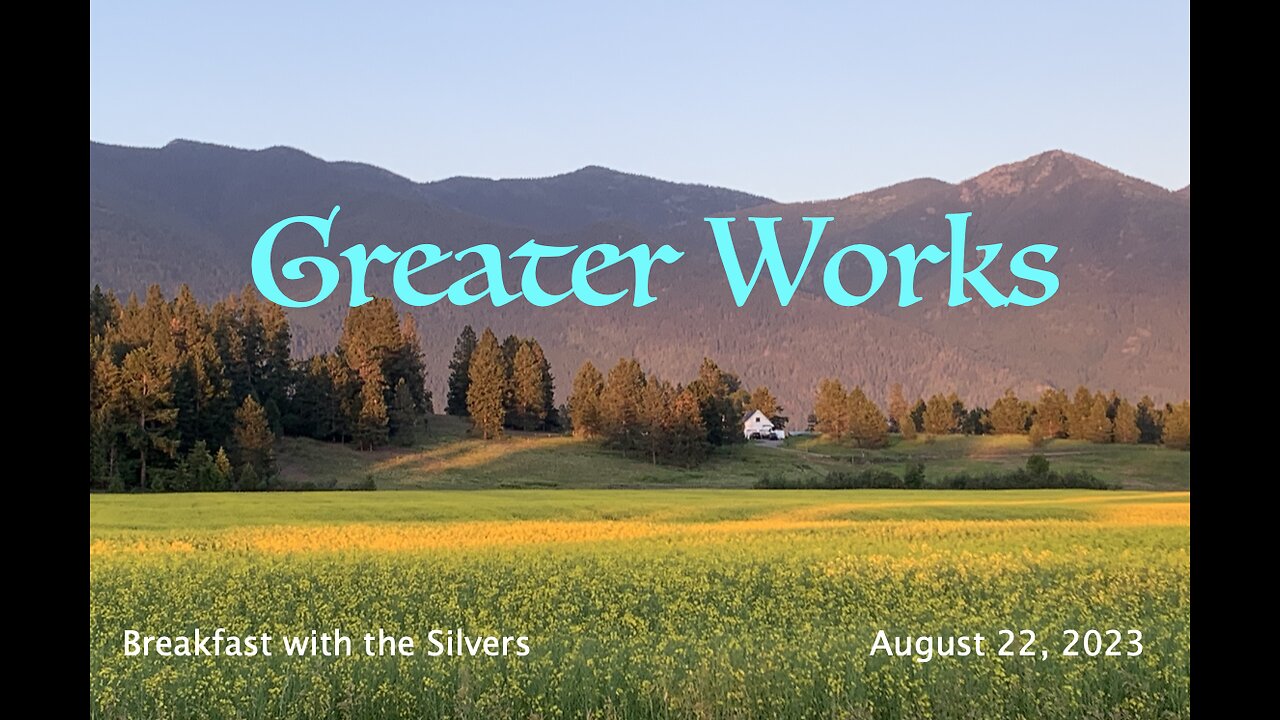 Greater Works - Breakfast with the Silvers & Smith Wigglesworth Aug 22