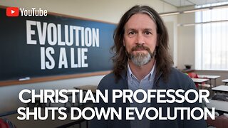 Christian Professor SHUTS DOWN Evolution Theory with Logic & Faith! #FaithVsScience #EvolutionDebate