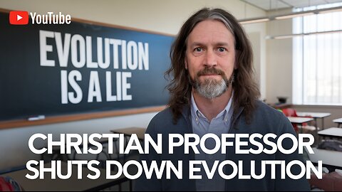 Christian Professor SHUTS DOWN Evolution Theory with Logic & Faith! #FaithVsScience #EvolutionDebate