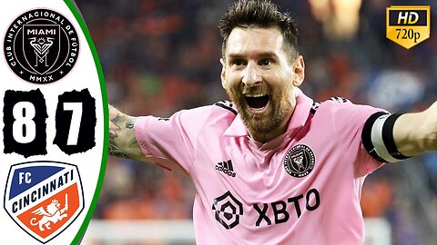 Messi Unbelievable 🔥 Inter Miami vs Cincinnati 3-3 Penalty 5-4 Hіghlіghts & Goals 2023 HD