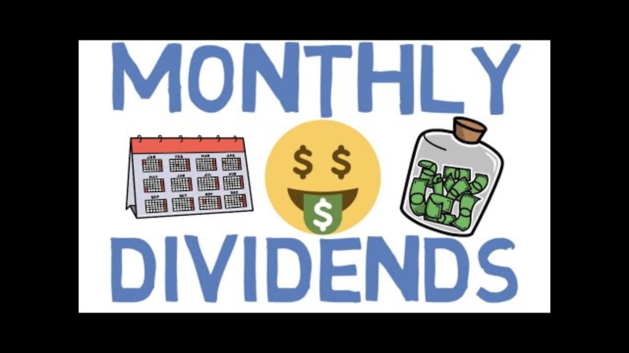 Dividend Investing - Best Monthly Dividend Stocks/ETFs to Buy for 2020