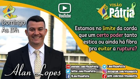 Estamos no limite da corda que um certo poder tanto estica ou ainda há fibra pra evitar a ruptura?