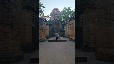 Cham Ruins Trang Vietnam 🇻🇳 #shorts #nhatrang #beach #expat #travel #rebornabroad #ruins #temple