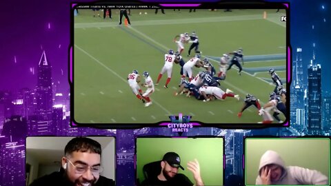 New York GIANTS Finally Get A Seasoner Open WIN!!! Reaction!