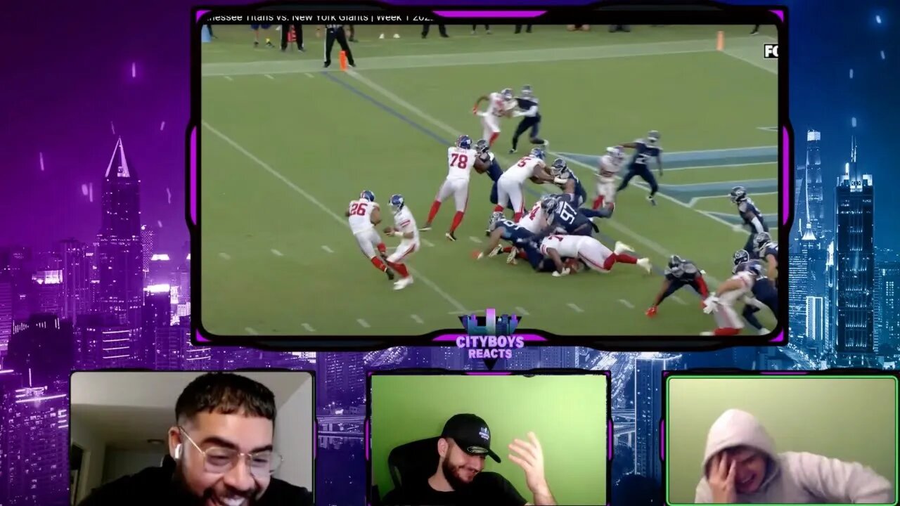 New York GIANTS Finally Get A Seasoner Open WIN!!! Reaction!