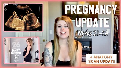 PREGNANCY UPDATE WEEKS 21-26 | ANATOMY SCAN UPDATE | WHERE I HAVE BEEN