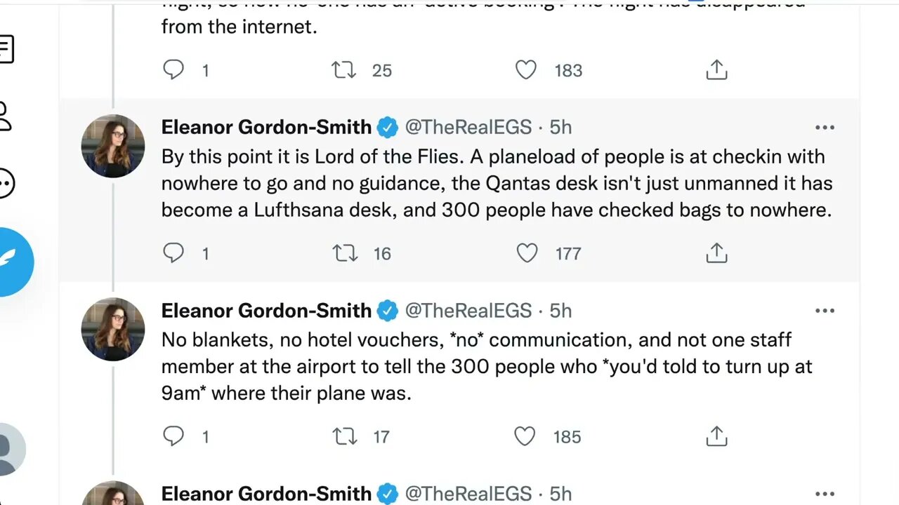 近期澳航受到非常多的乘客投訴，例子二則