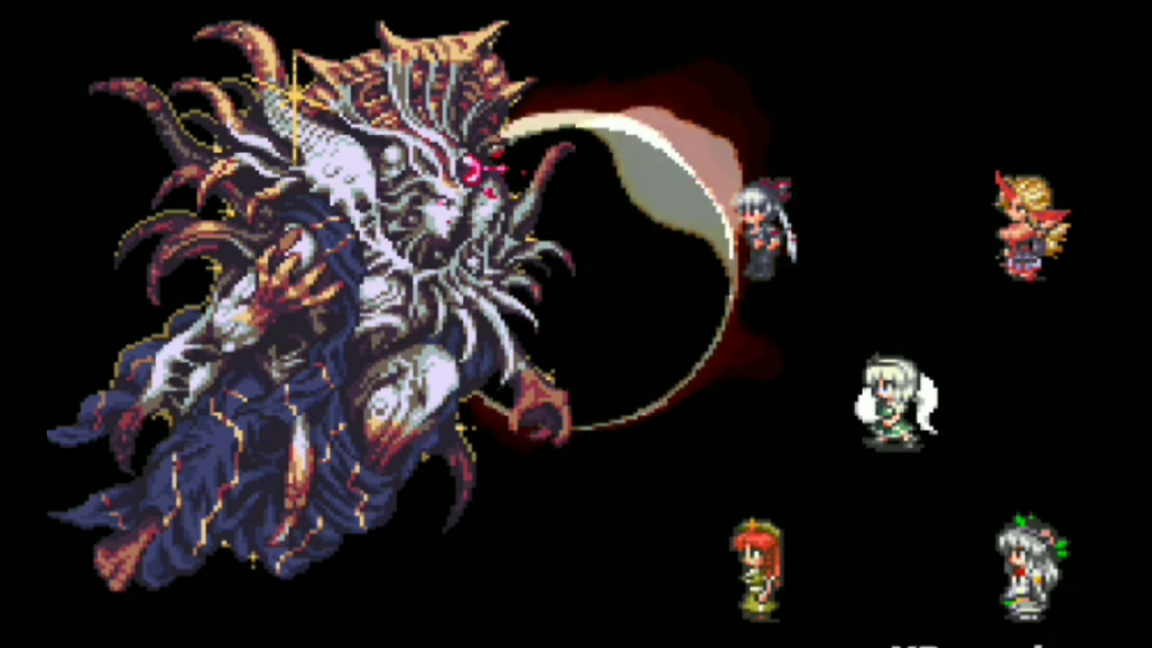 LastBattle (RomancingSaga Touhou Hack-rom) Ending 14:05~