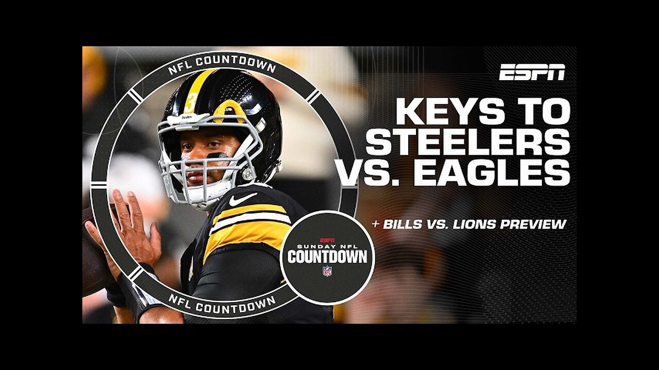 The Steelers need to pull of MAGIC in Week 15 🪄 + Expectations for Bills vs. Lions | NFL Countdown