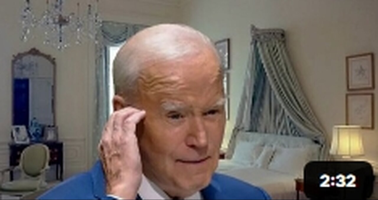 HIDDEN FOOTAGE CAPTURED OF FAKE JOE BIDEN MASK BODY DOUBLE ⚠️