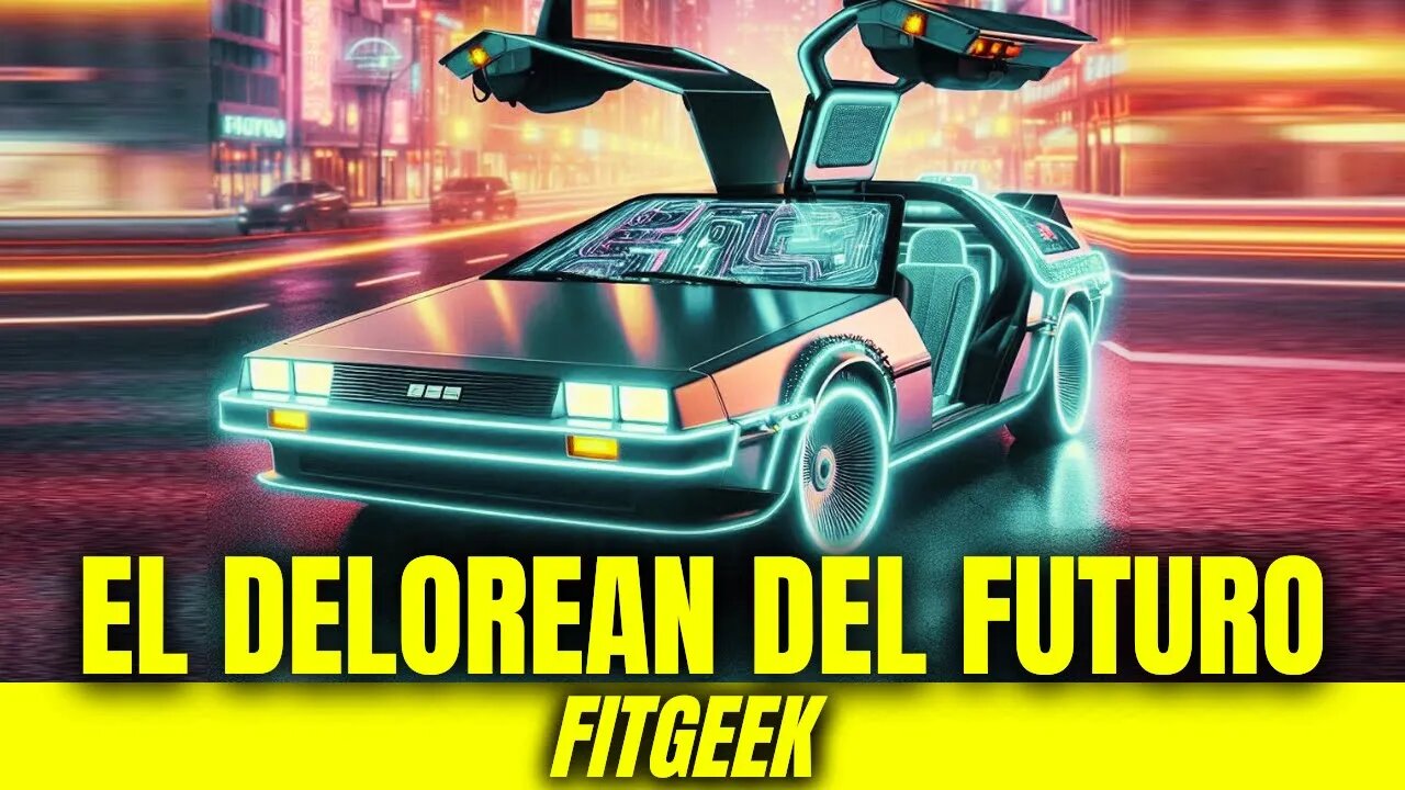 Delorean 2024 Español, Regreso al futuro 2025 ? coches Deportivos vehículos autos carros económico