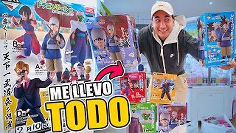 Comprè TODO del mejor SORTEO de FIGURAS de DRAGON BALL en JAPON