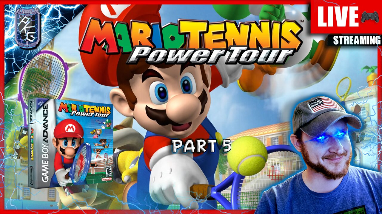 FIRST TIME - Part 5 | Mario Tennis Power Tour | GBA | !Subscribe & Follow!