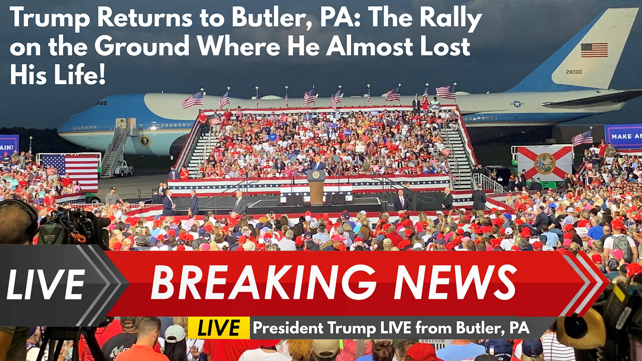 Trump Rally in Butler, PA FULL SPEECH