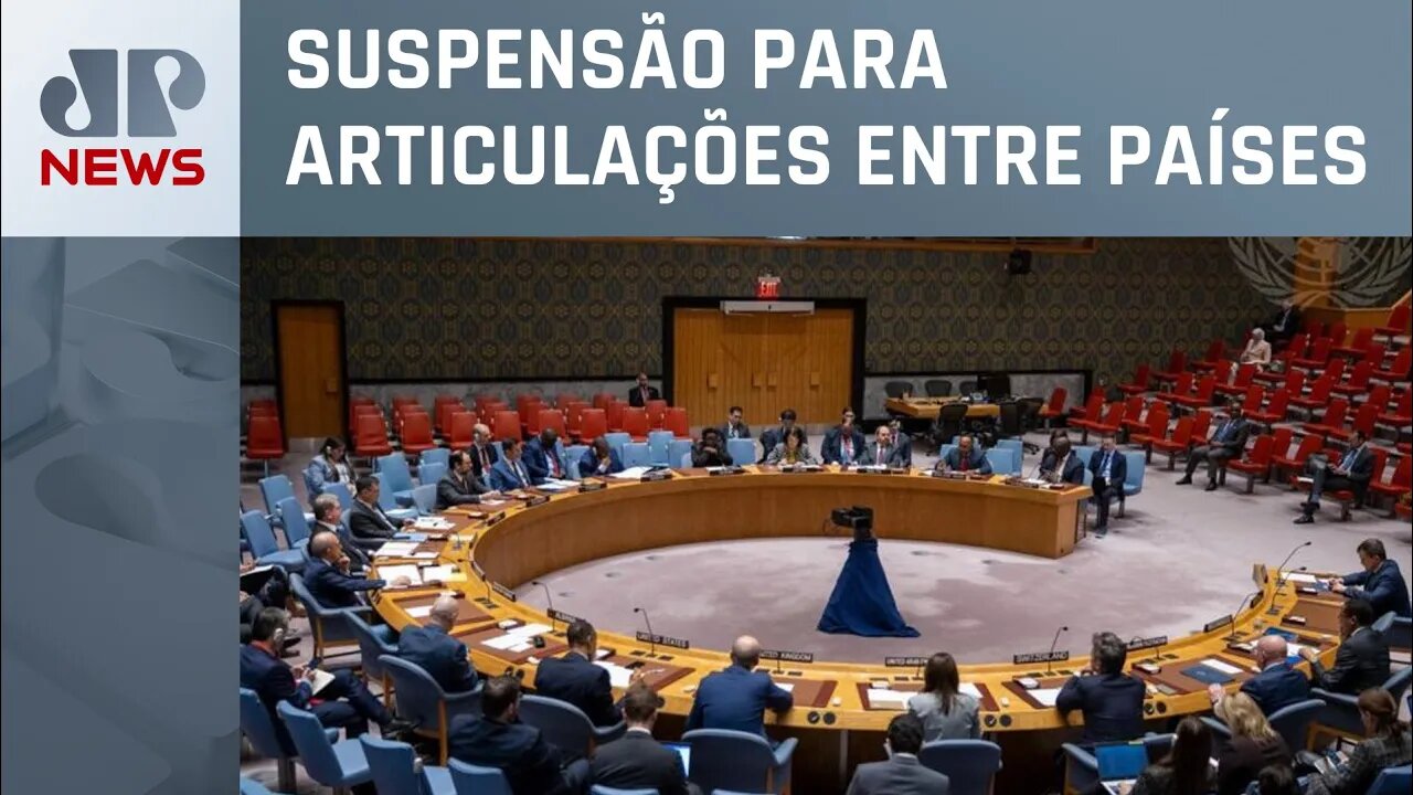 ONU adia reunião do Conselho de Segurança que debate a guerra Israel-Hamas