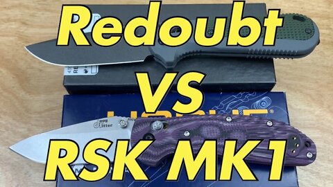 Benchmade Redoubt vs Hogue RSK MK1