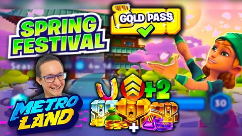 Primeiro Passe do MetroLand com 90% de Desconto | Spring Festival