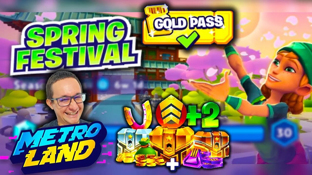 Primeiro Passe do MetroLand com 90% de Desconto | Spring Festival