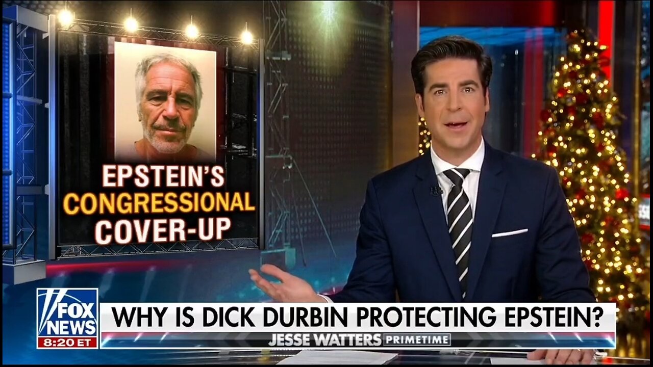 Watters: Why Is Dick Durbin Protecting Jeffrey Epstein?