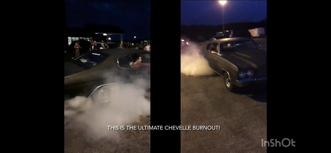 Ultimate 1970 Chevelle Burnout!!!