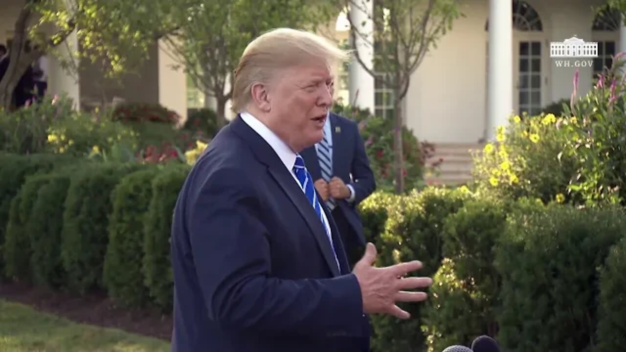 🔴👀🔴 President Trump Delivers Remarks Upon Departure