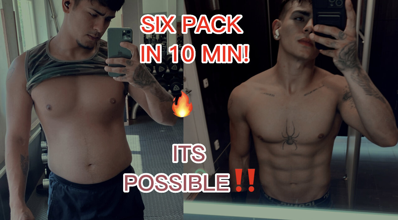 How To Get Six Pack In 10 MINUTES