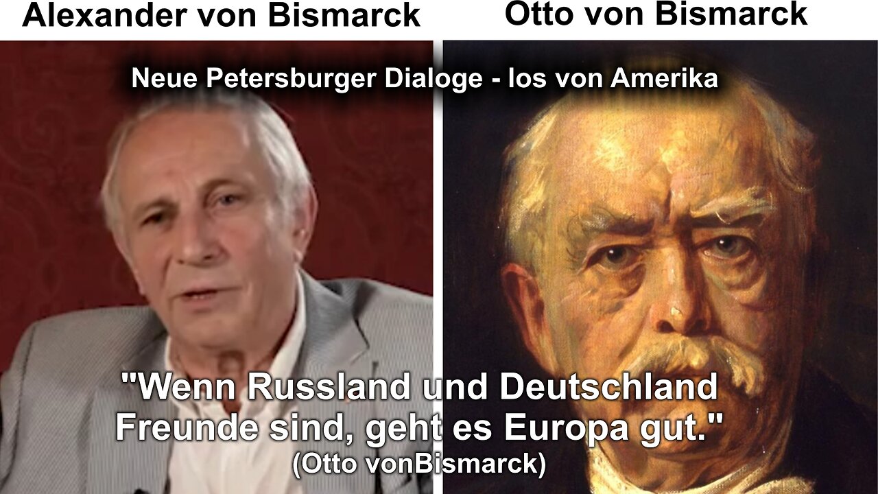 Die Politik des Großen Reichskanzlers als Alternative zu Amerika für Frieden mit Russland