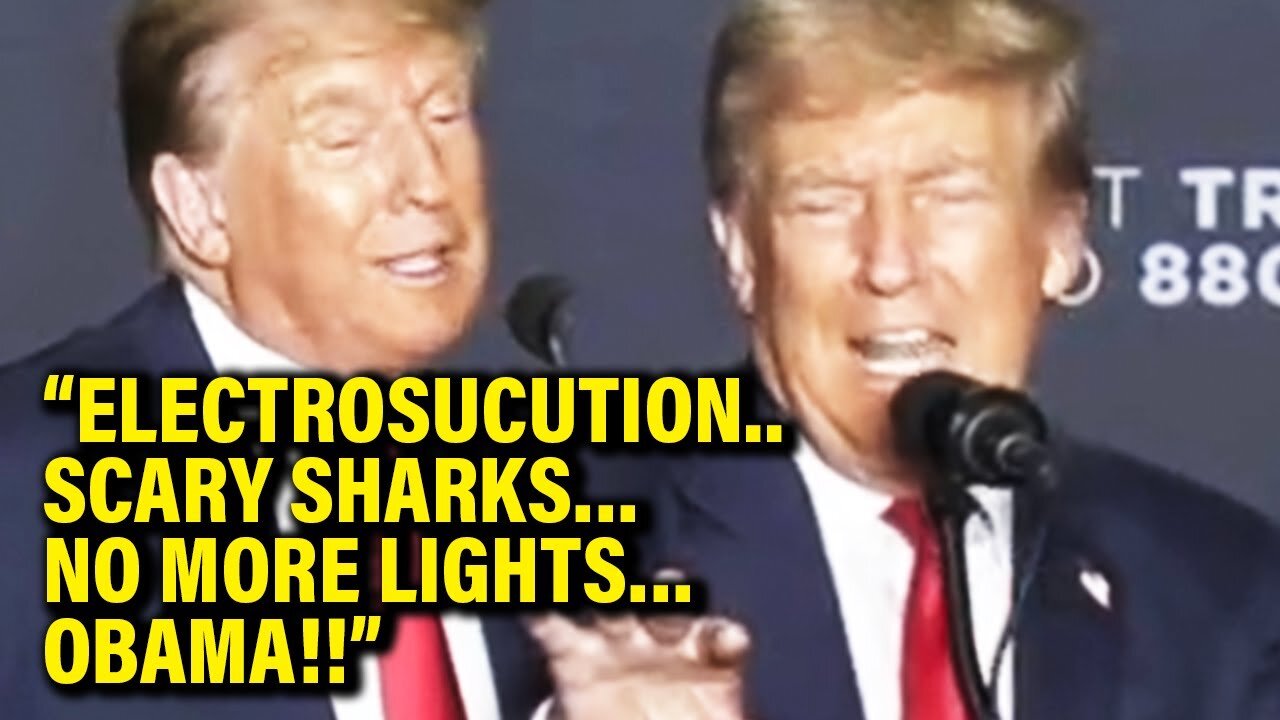 PATHETIC TRUMP GIVES WORST SPEECH YET IN FRONT OF LOW ENERGY AUDIENCE