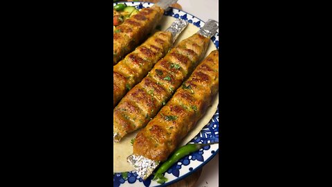 TURKISH ADANA KEBAB|#turkishkabab #adanakabab #adanakebap #turkishfood #chickensticks #chickenskewer