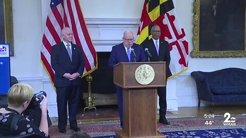 Gov. Hogan revealed state budget plan for Moore administration