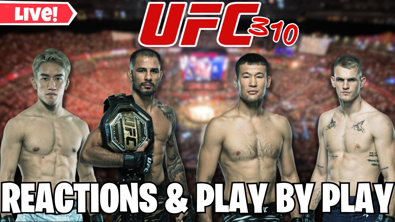 UFC 310 Watch Along With Rumbles Foremost Authority On All MMA Matters