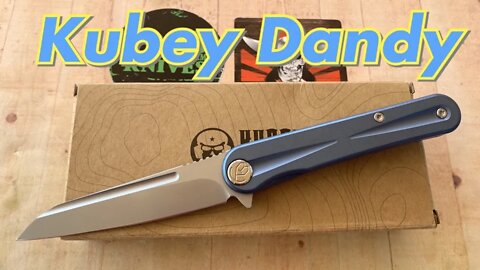 Kubey KB247 Dandy/includes disassembly/ Great design/Affordable & well made !