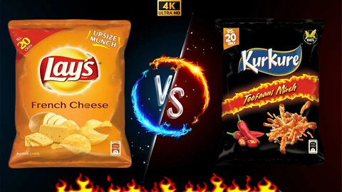 Lays VS Kurkure | This Video Will Make You Satisfied | Satisfying 4K Video Must Watch