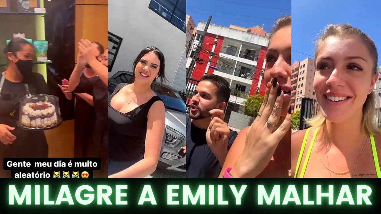 O SONHO DE TALITA É QUE EMILY FOSSE MALHAR JUNTAS