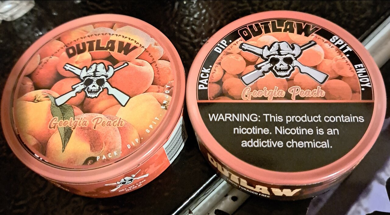 Outlaw Nicotine Free Review & Doctoring Up Part 4 (Georgia Peach)