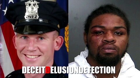 A black gang member tries to kill a white police officer by shooting him in the neck