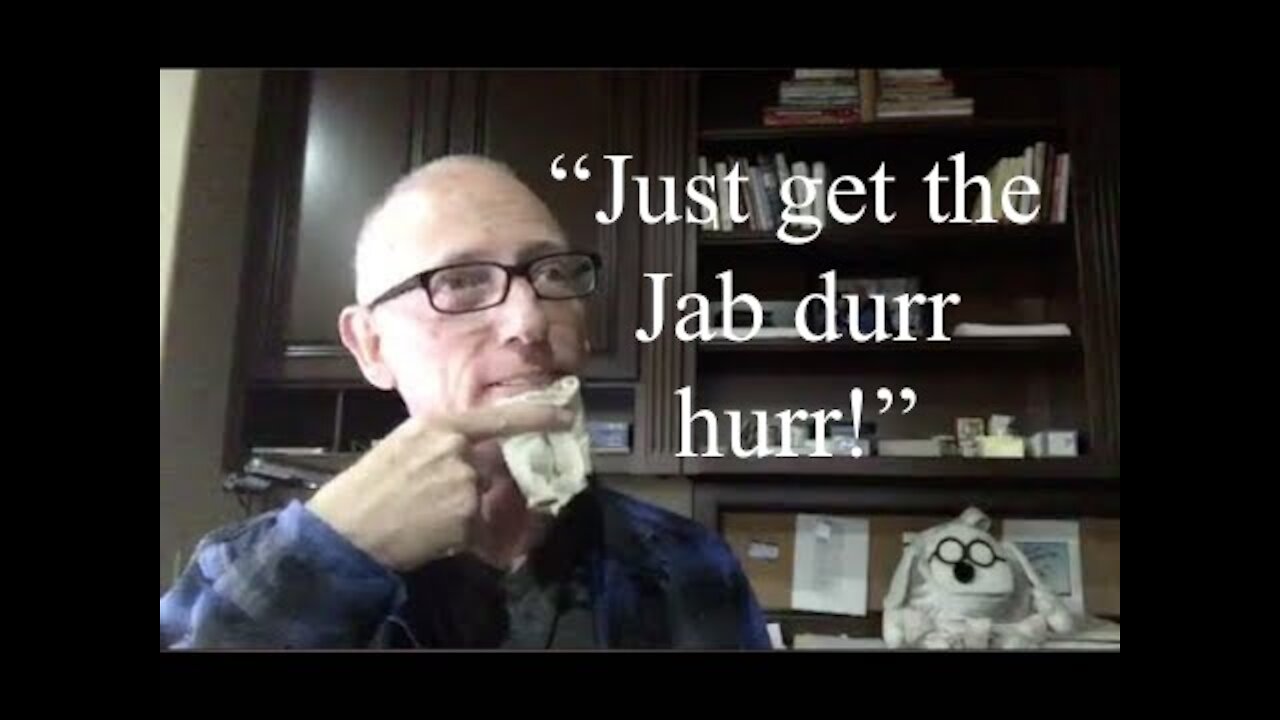 Watch Scott Adams Hallucinate on Twitter! Are concerns about side effects going mainstream??