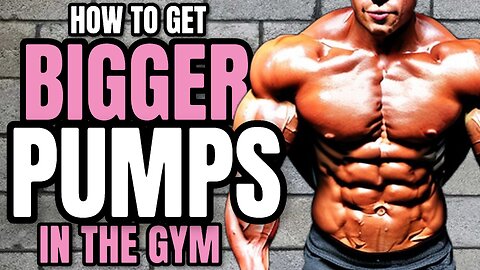 HOW TO GET BIGGER PUMPS IN THE GYM - PUMP CITY NON-STIM PREWORKOUT REVIEW FROM SPORTS NUTRITION