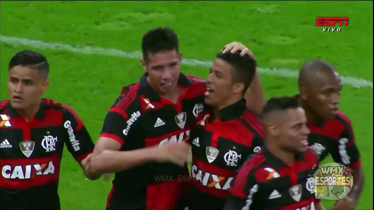 FLAMENGO GANHA Flamengo 2 x 0 Atlético MG Melhores lances do jogo Copa do Brasil 29 10 2014