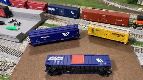 Fix up used N scale rolling stock to save money